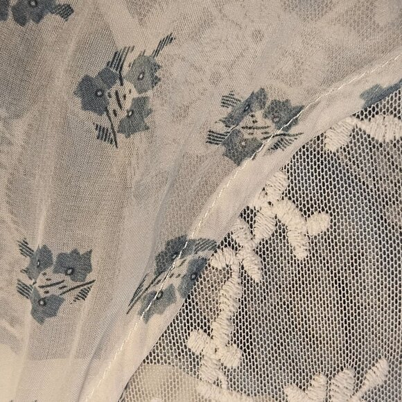 Johnny Was 4 Love & Liberty Silk Maxi Med Dress Boho Quiet Luxury Fairy Layered - Picture 8 of 13